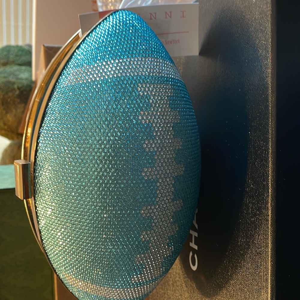 Blue football clutch ,Brand New!! - Picture 3 of 3